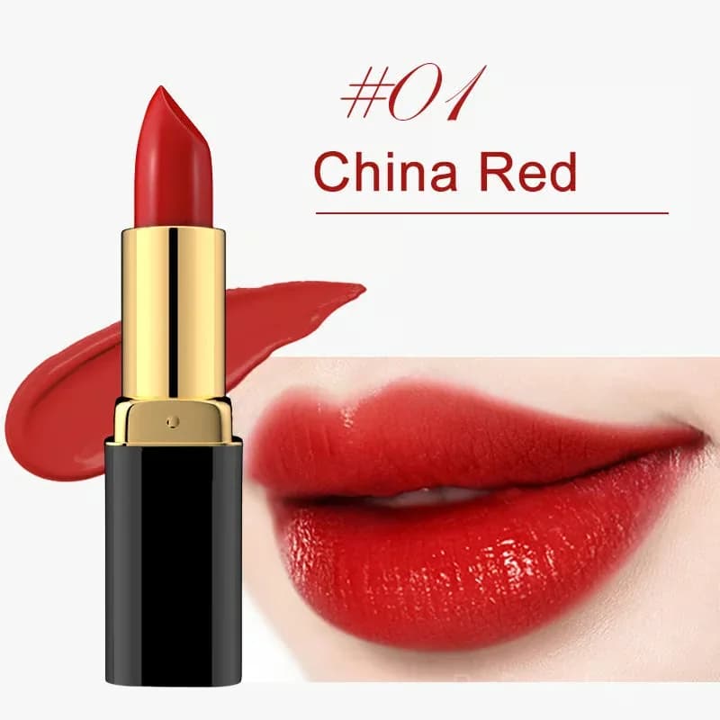 Liyen Meiwo Lipstick Shade #01 China Red - Main