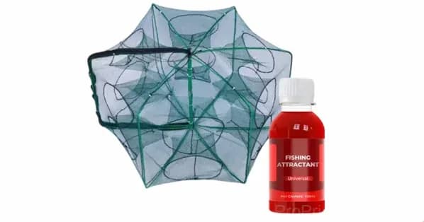 Auto-Foldable 6-Hole Fishing Trap Net, 72 x 28 cm - View 18