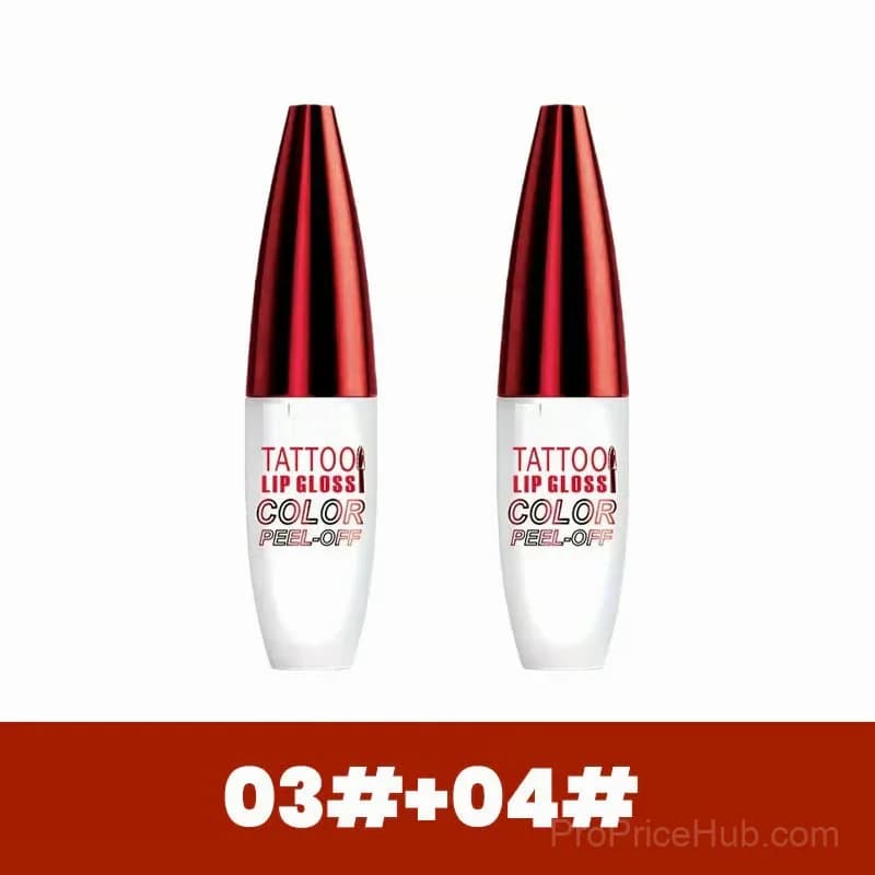 Waterproof Long-Lasting Lip Gloss, Shade 01, 2-Pack - View 15