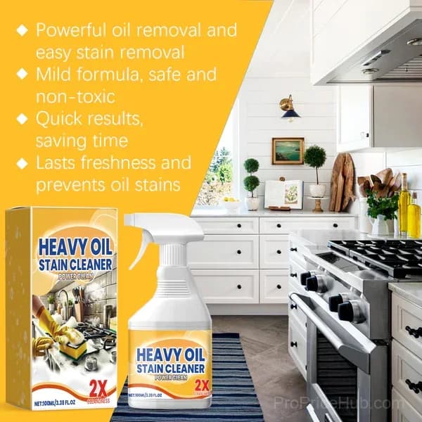 Heavy Duty Degreaser Cleaner Spray for Kitchen, Oven, Stove, Range Hood - Alt