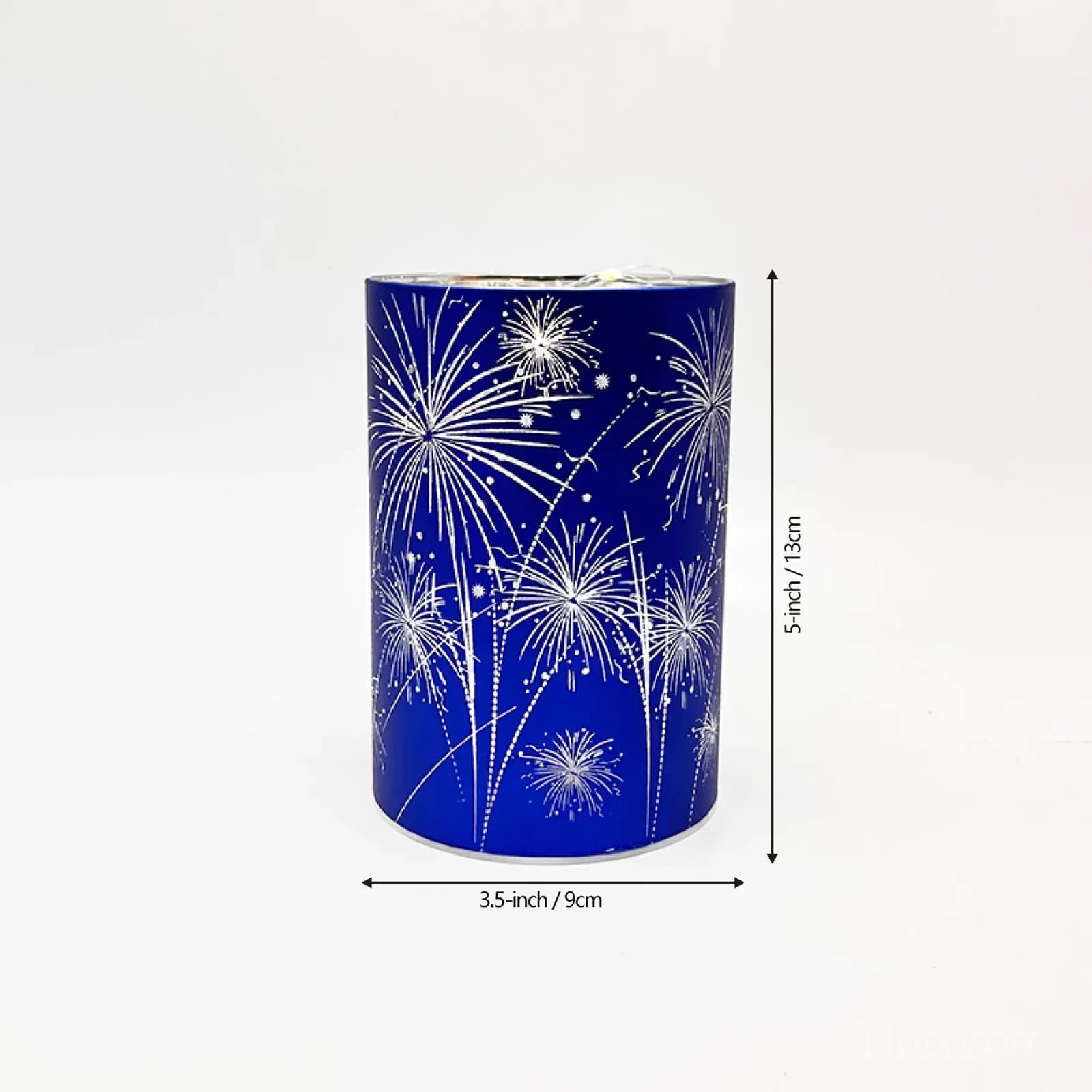 Patriotic Red, White & Blue Firework Lanterns - Premium Trio Set - Main