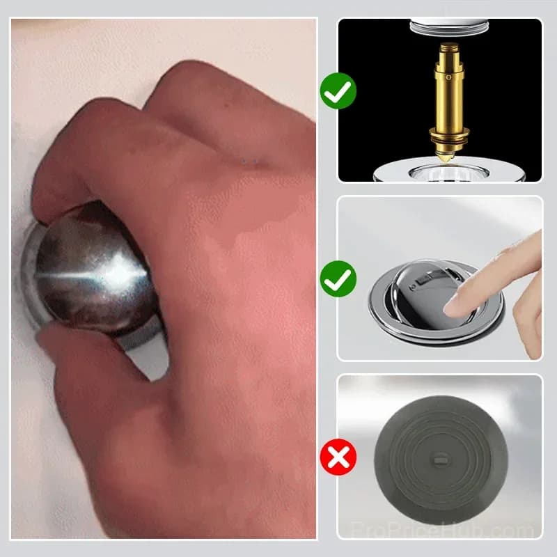 Sink Drain Strainer to Help Prevent Clogs - View 5