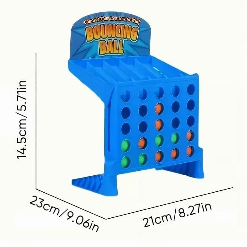 Bounce 4-in-a-Row Tabletop Game, 1 Set - Main