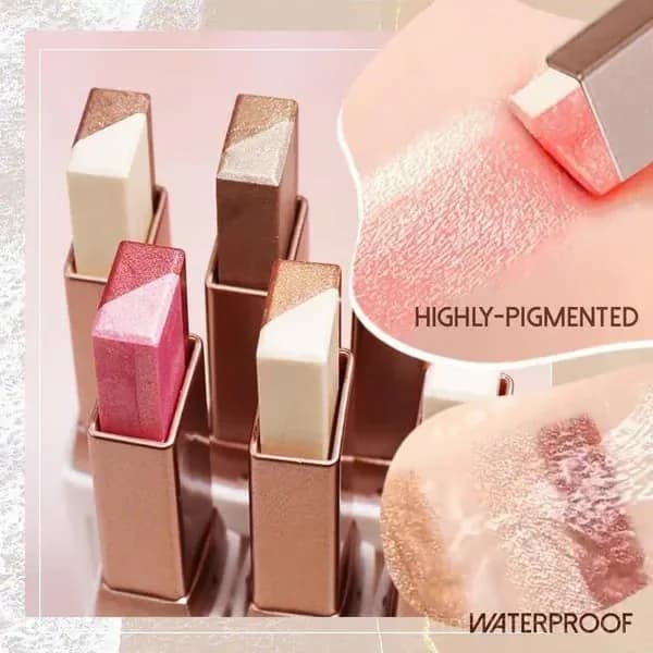6-Piece Two-Color Eyeshadow Stick Set - Alt