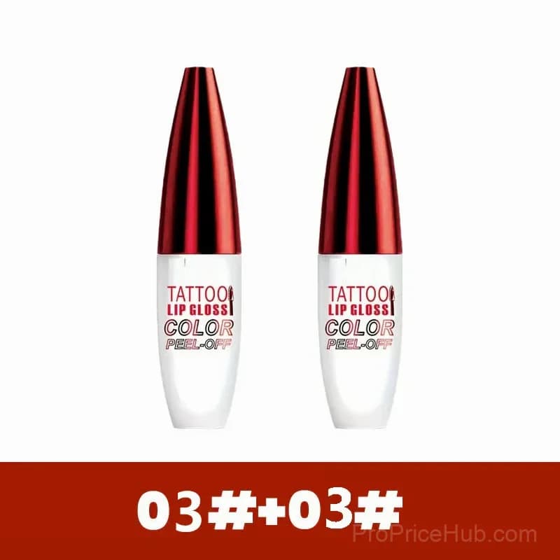 Waterproof Long-Lasting Lip Gloss, Shade 01, 2-Pack - View 21
