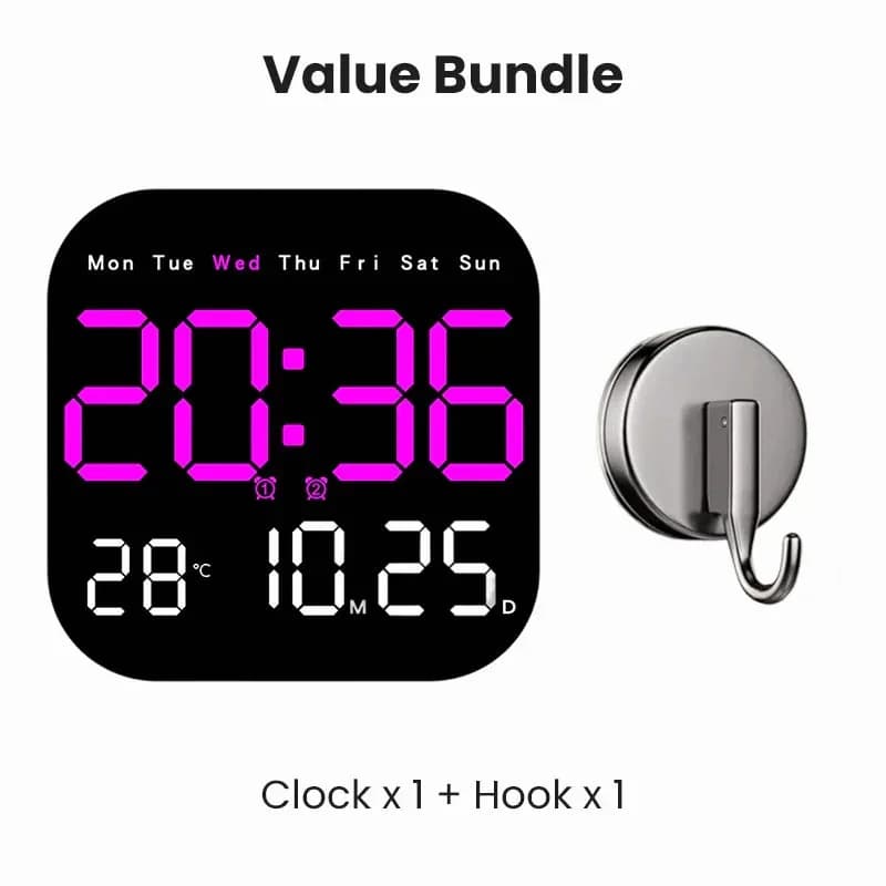 Multifunctional Digital Alarm Clock for Home & Office - View 15