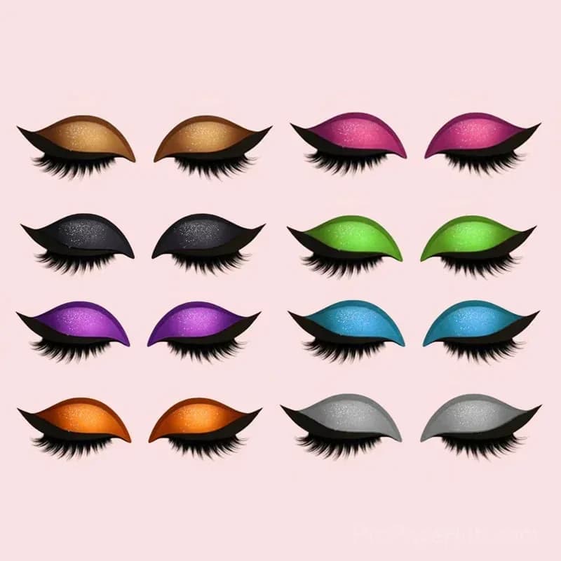 Eyeshadow Eyelash Patch - View 14