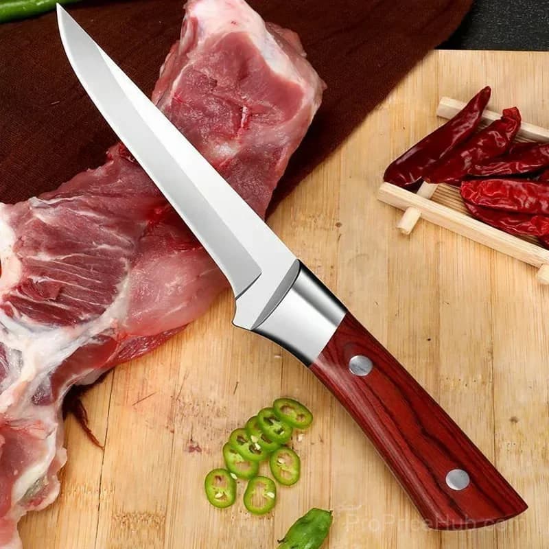 Japanese Boning Knife with Protective Holster - View 5