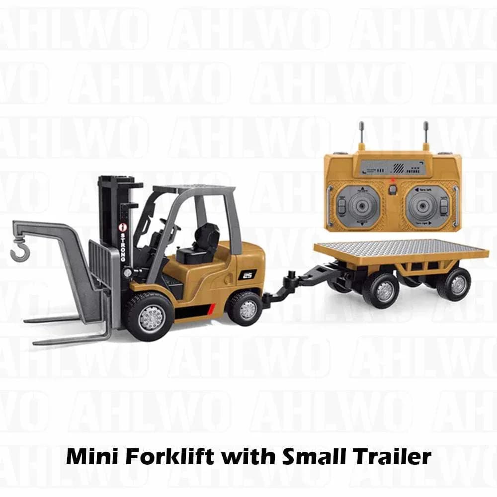 Mini Desktop Remote Control Forklift Truck Toy - Main