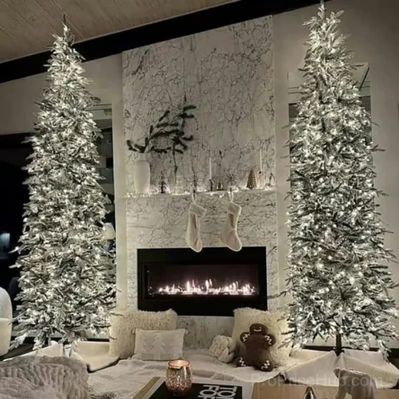 Copper Wire Firecracker String Lights, White, 29.5 ft, 300 Lights - View 11