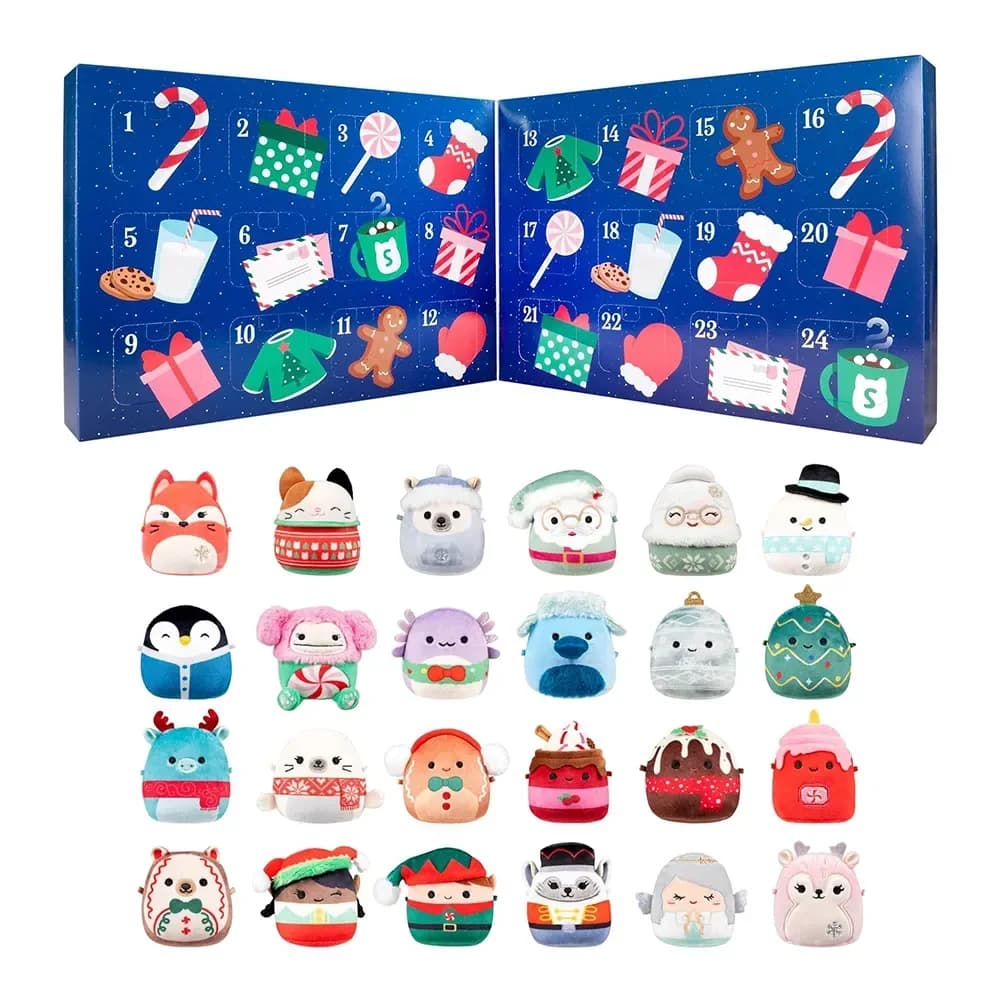 Squishmallows 24-Day Micromallows Holiday Advent Calendar - Main