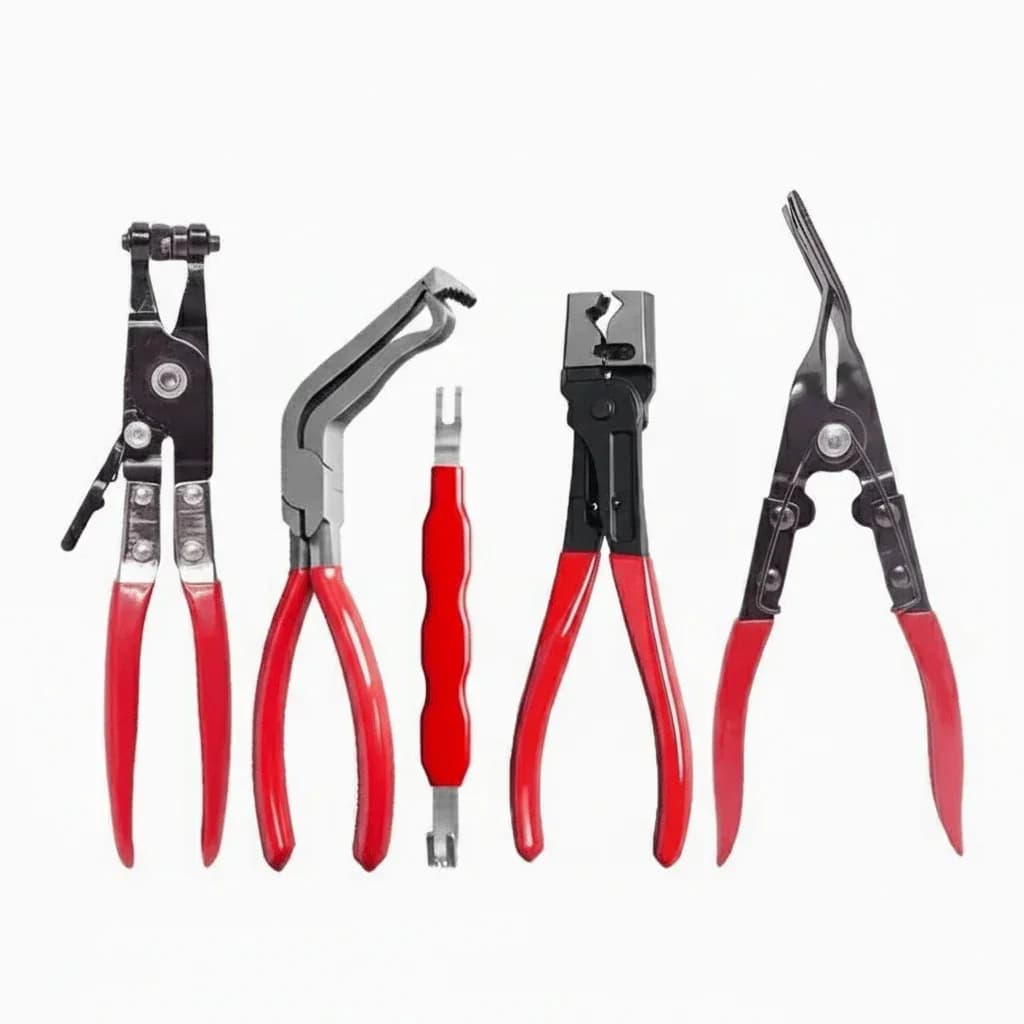 Automotive Electrical Disconnect and Trim Clip Pliers Set - View 2
