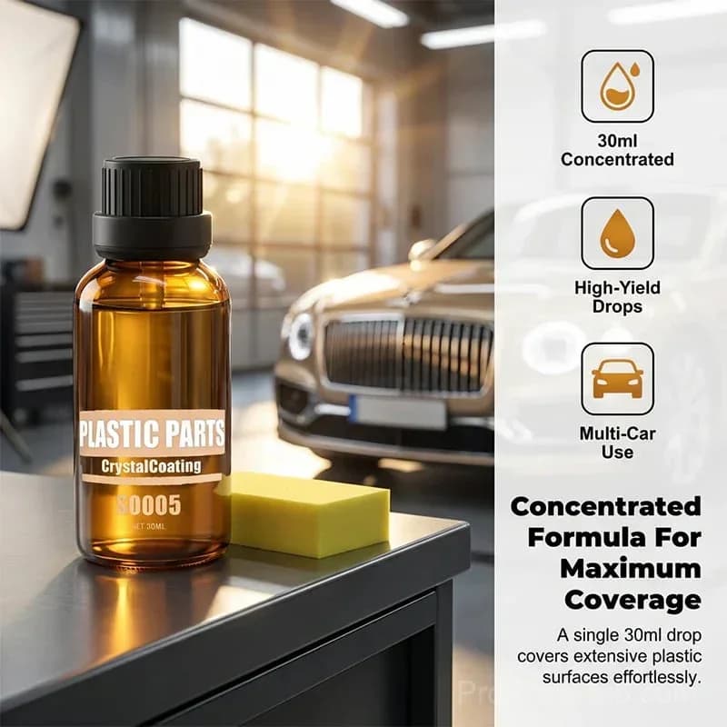 2026 Car Plastic Parts Crystal Coating Restorer - Main