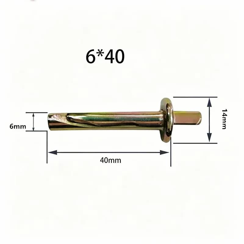 6×40 Hammer Drill Bits for Concrete and Brick, 10-Pack - Main