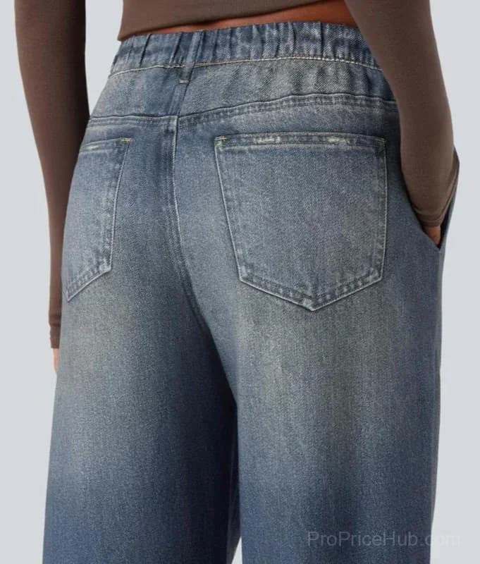 Wide Leg Jeans - View 4