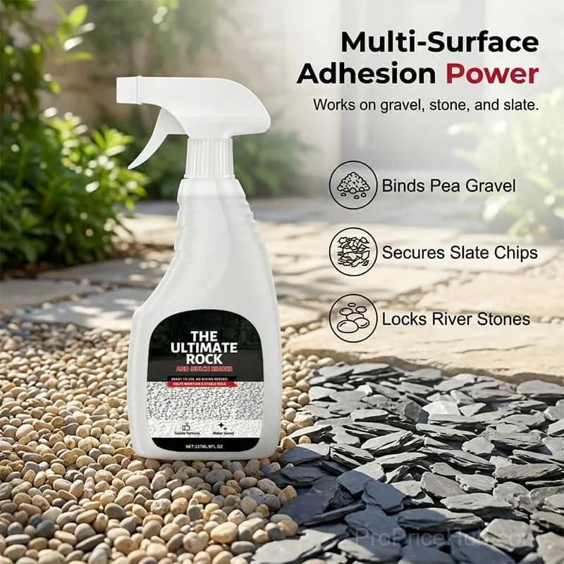 Spray-On Rock & Mulch Binder, Single Pack - Alt