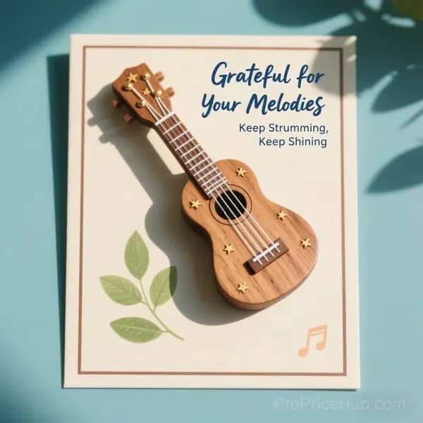 Wooden Acoustic Guitar Pick Box - View 4