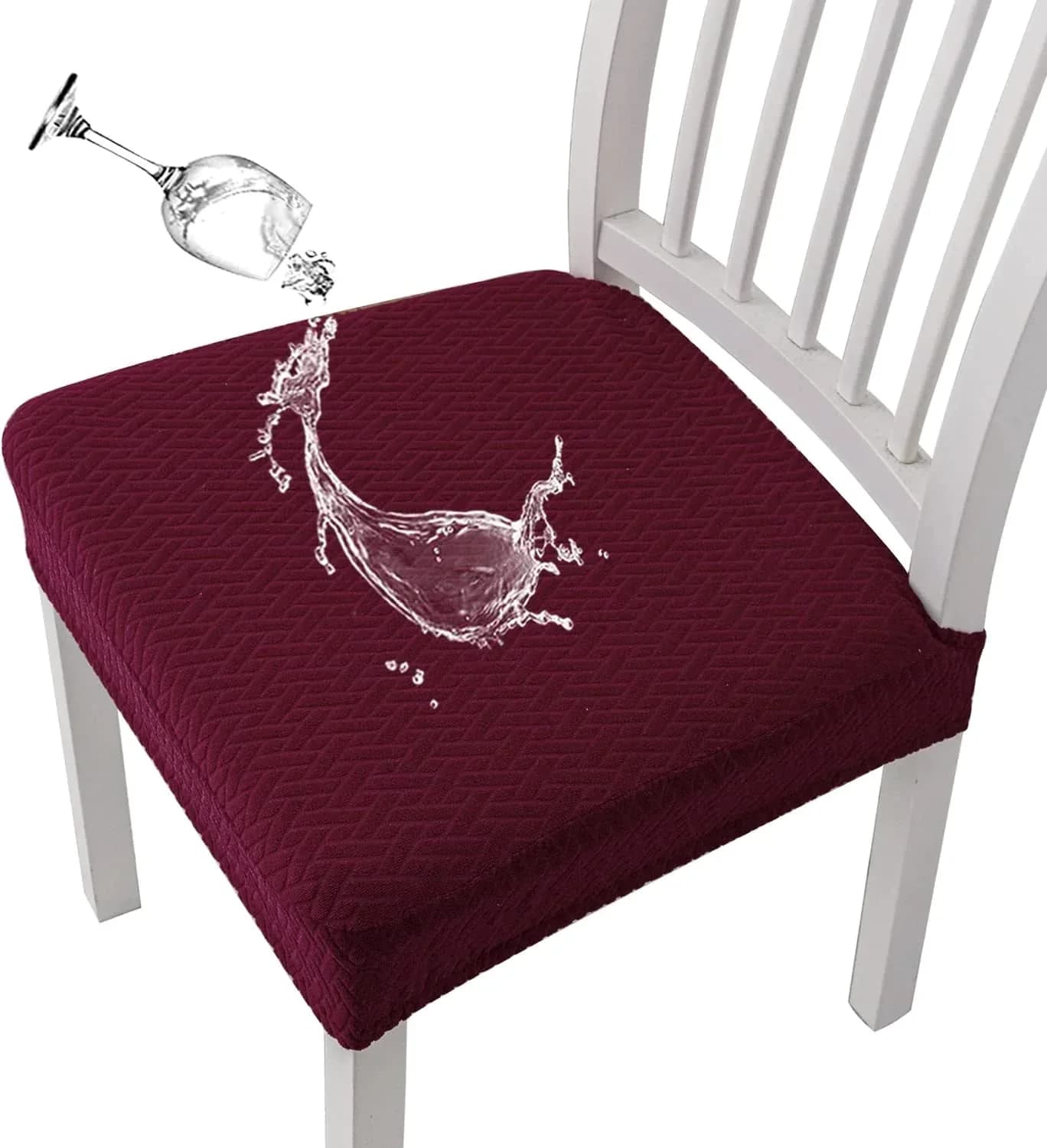 Waterproof Jacquard Chair Covers - Durable & Easy-Clean - View 13