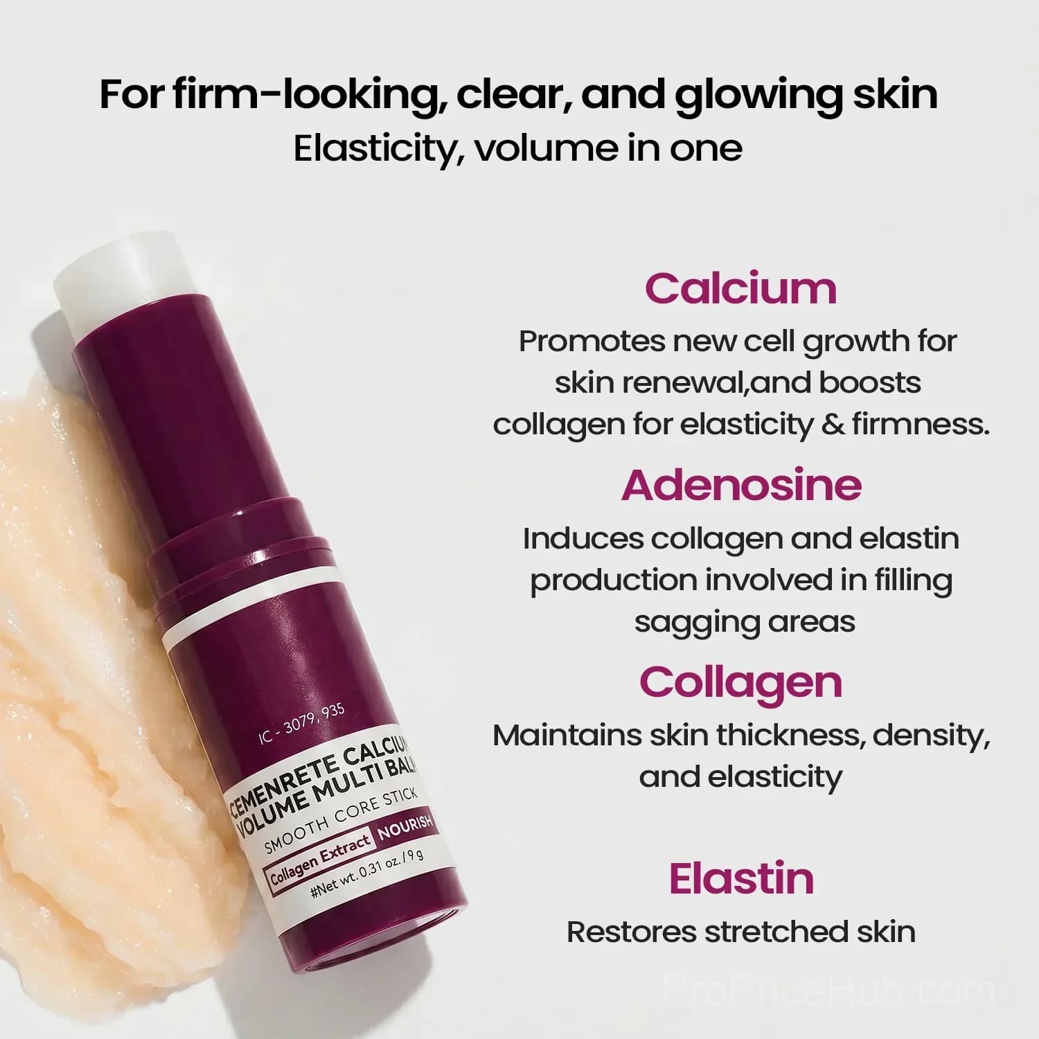 Calcium Collagen Skin Firming Set for Pores and Volume - View 6