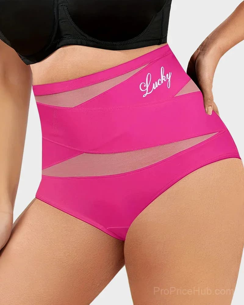 High-Waist Tummy Control Seamless Shaping Panties - View 8