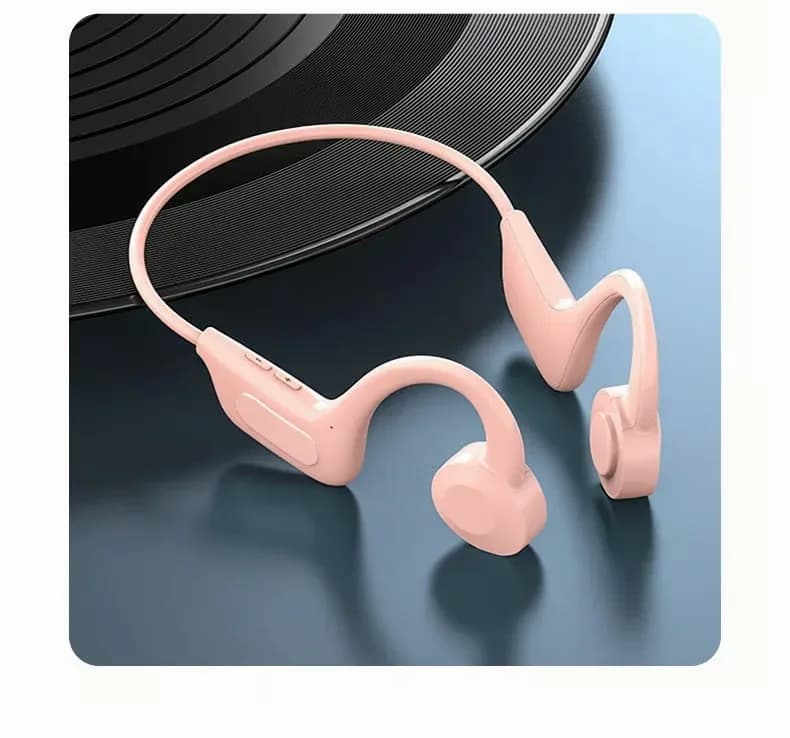 Black Gas Conduction Headphones, Sweatproof, Memory Card Supported - View 7