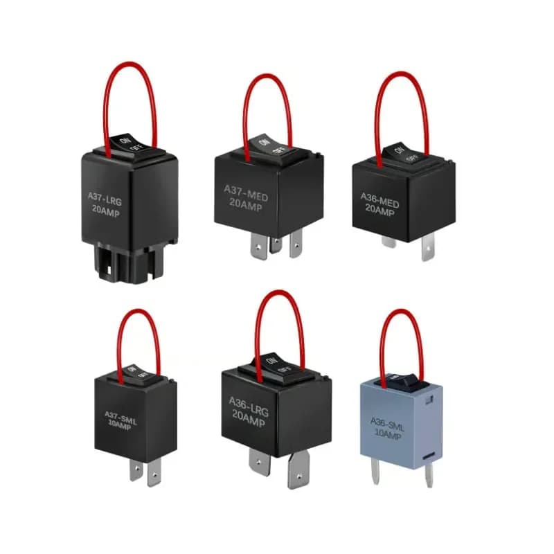 Automotive Relay Tester and Bypass Jumper Set, Black - Main