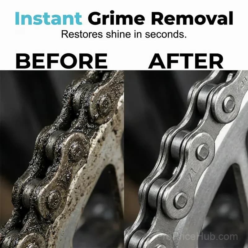 Portable Anti-Rust Bicycle Chain Cleaning Spray, 120ml 1-Pack - View 4