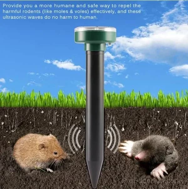Solar Powered Rodent, Mole and Snake Pest Repeller - View 15