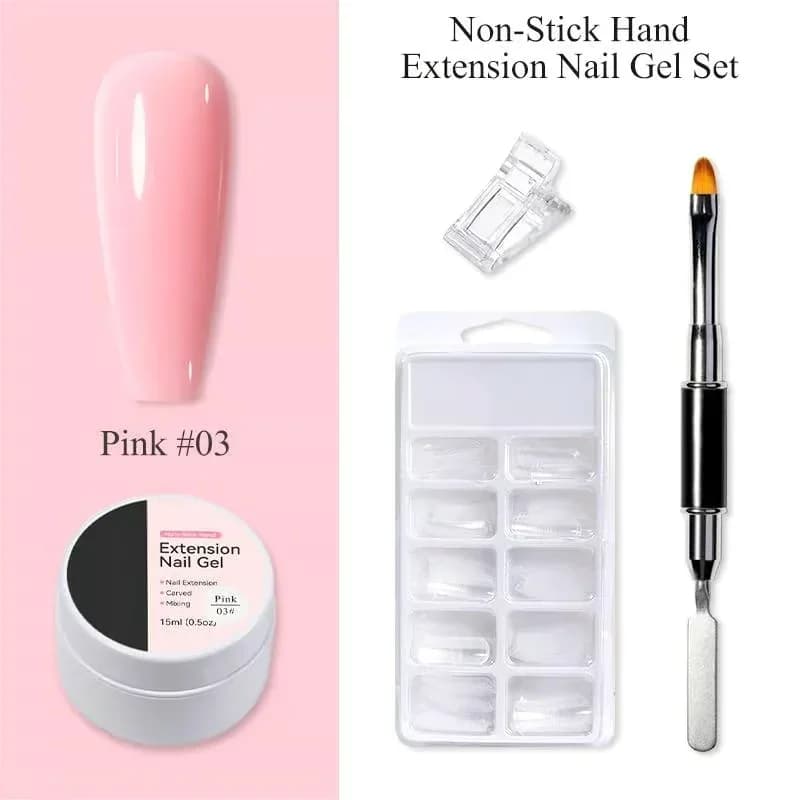 Clear Nail Extension Builder Gel Without Tools - View 20