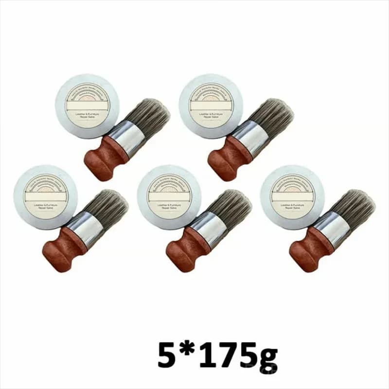 Leather Care Cream for Cleaning and Maintenance, 1 Set - Alt