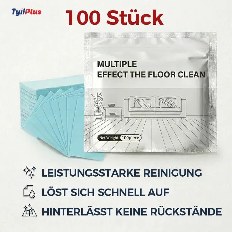 100-Pack Multi-Purpose Floor Cleaning Tablets - Concentrated Cleaner for Hardwood, Tile, Laminate - View 11