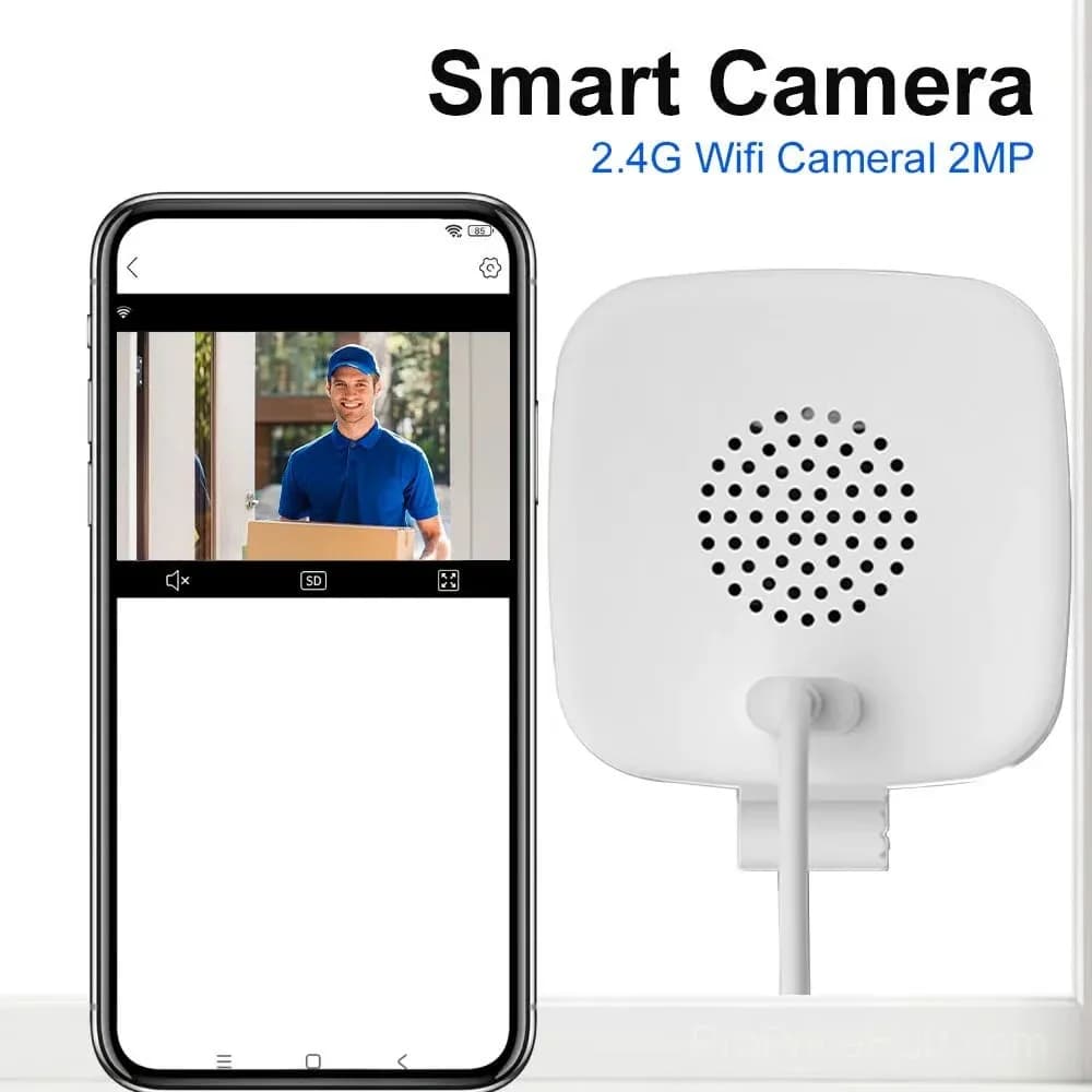 Smart 2K Window Security Camera, 1 Set - Main