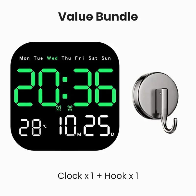 Multifunctional Digital Alarm Clock for Home & Office - View 17