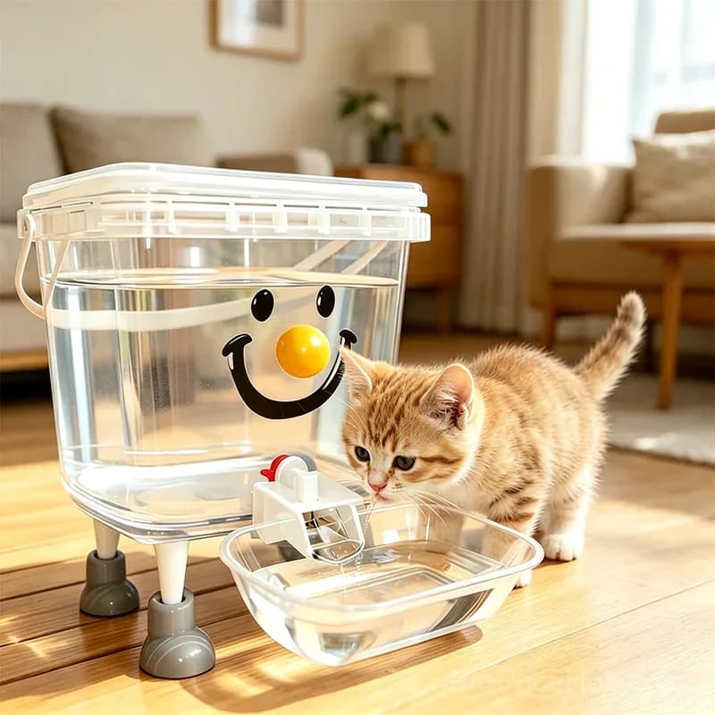 Pet Water Dispenser, Large Capacity - Alt