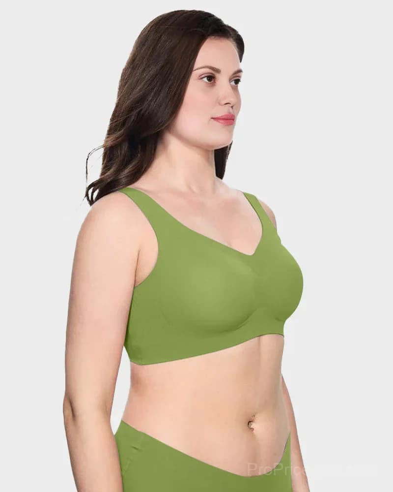 Women's Wire-Free Lifting Antibacterial Jelly Bra - View 12