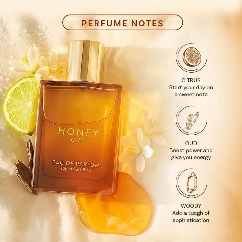 Organic Honey Oud Unisex Eau de Parfum, 100ml - View 3