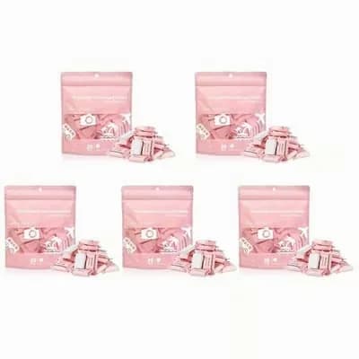 Pink Compressed Travel Towels, 30-Count Pack - View 7