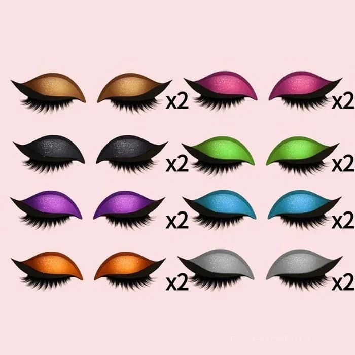 Eyeshadow Eyelash Patch - View 15