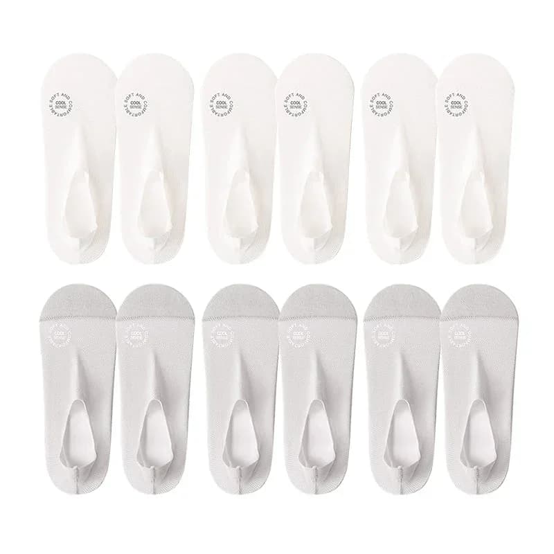 Ultra Thin No Show Liner Socks - Non Slip Hidden Fit - View 17