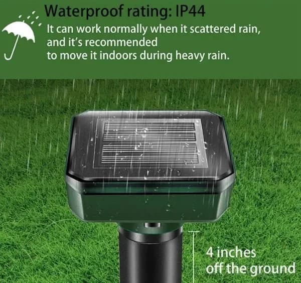 Solar Powered Rodent, Mole and Snake Pest Repeller - View 12