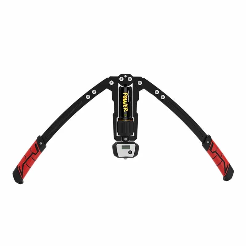 Adjustable Hydraulic Power Twister Arm Exerciser, Red/Black Basic - View 16