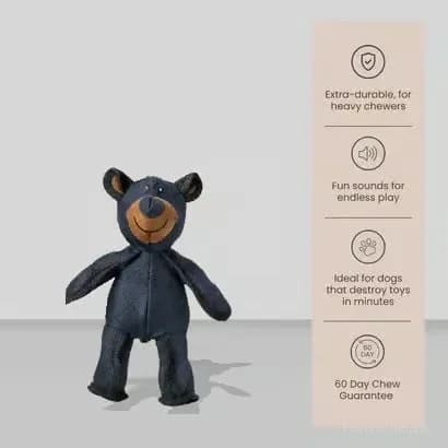 Unbreaka-Bear Chew Toy for Strong Chewers, 1 Pack - Main