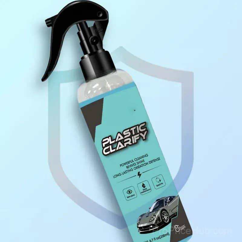 Multipurpose Car Plastic Restorer Spray, 200ml with Towel & Sponge - View 8