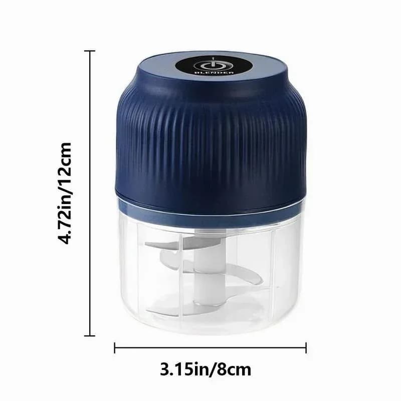 Portable Mini Food Chopper - Compact Vegetable Cutter - View 13