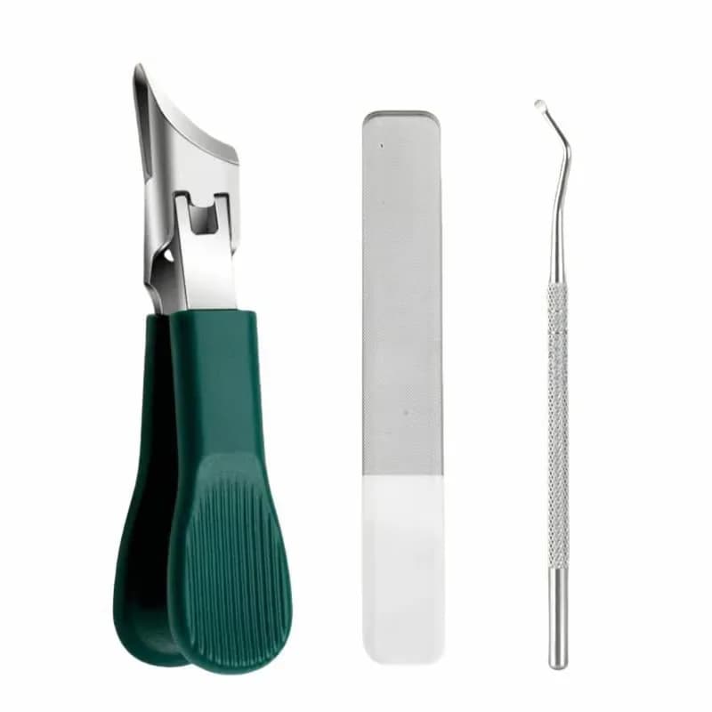 3-Piece Eagle Beak Beveled Nail Clippers Set - Main