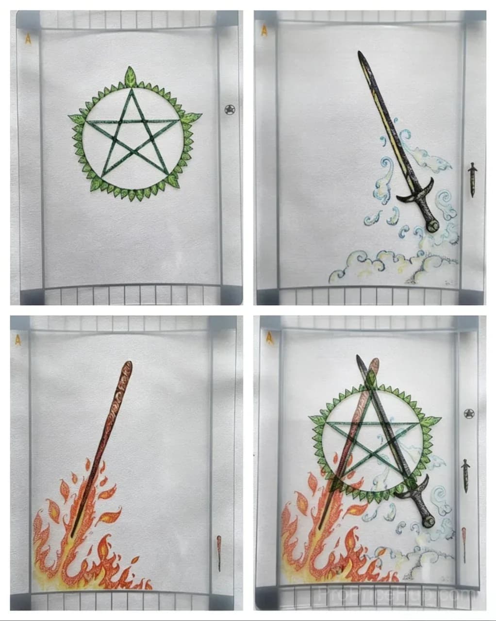 Mystical Transparent Tarot Deck – Updated 2nd Edition - View 5