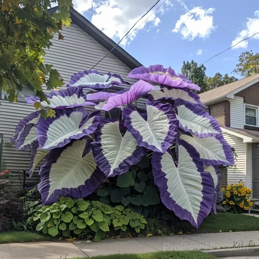 Rare Giant Multi-Color Caladium Bulbs – Tropical Leaves, Easy to Grow - View 6
