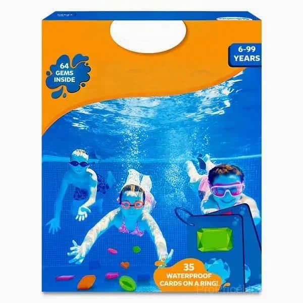 Underwater Adventure Game Includes 64 Colorful Gems - Main