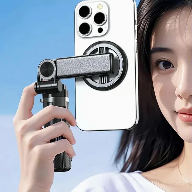 4-in-1 360° Rotating Magnetic Selfie Stick - View 12