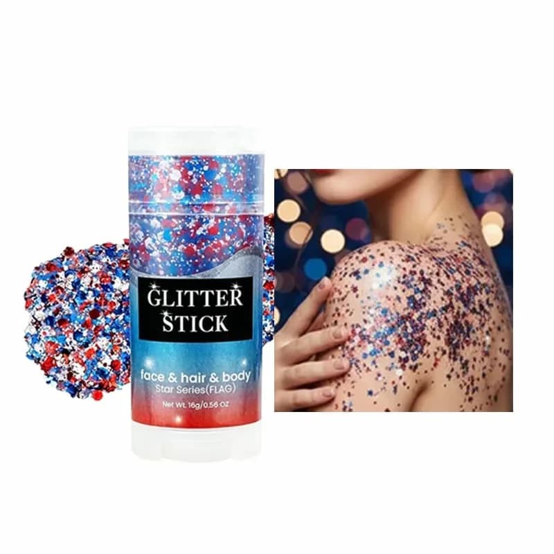 Star Series Chunky Body Glitter Stick, Color Mixing - Main